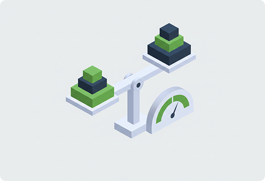 Network navigation and comparison view