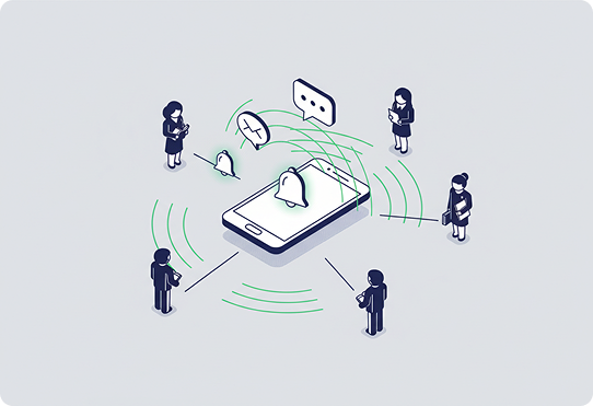 Student communication hub across channels