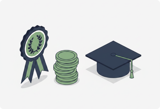Scholarship matching for eligible students